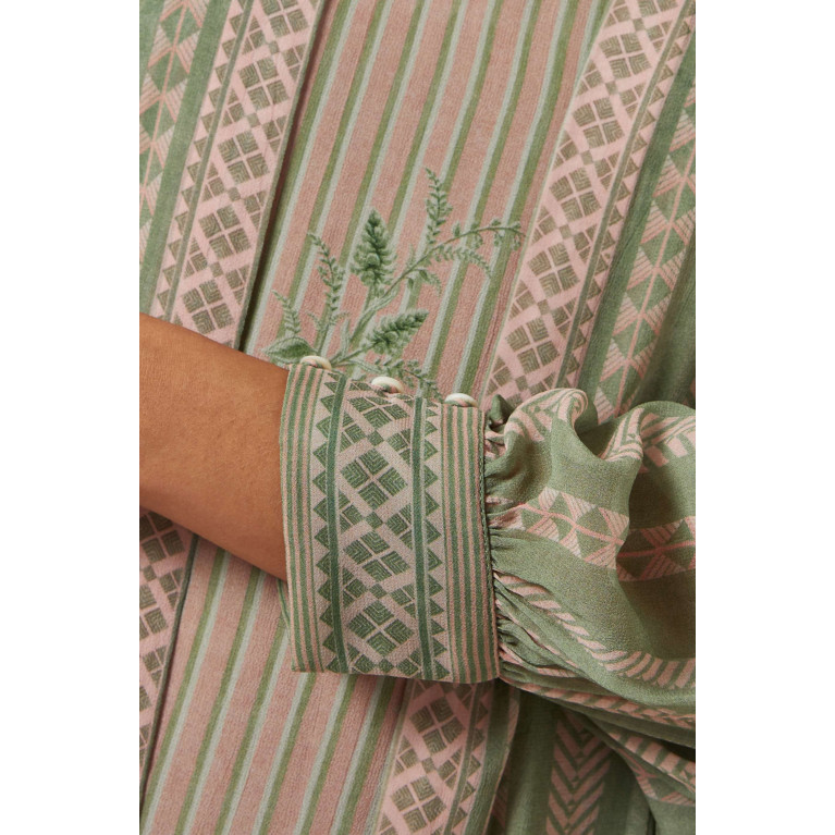 Anita Dongre - Floral-print Jacket & Dress Set