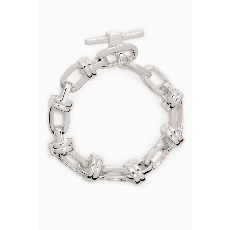 Saint Laurent - Deco Chain Bracelet in Metal