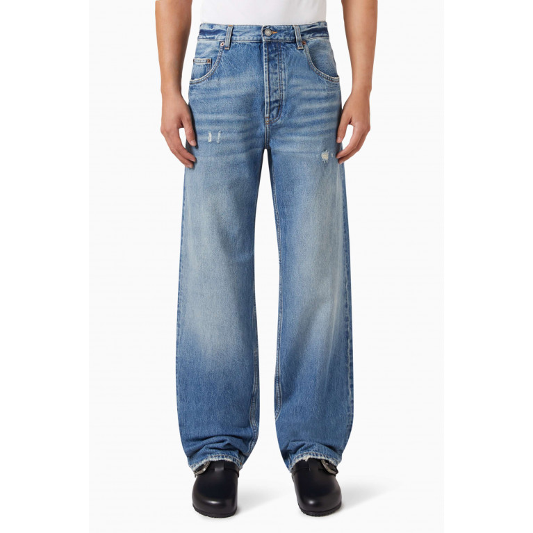 Saint Laurent - Extreme Baggy Low-rise Jeans