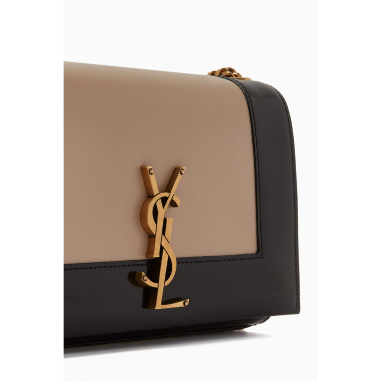 Saint Laurent - Small Kate Clutch in Smooth & Shiny Leather