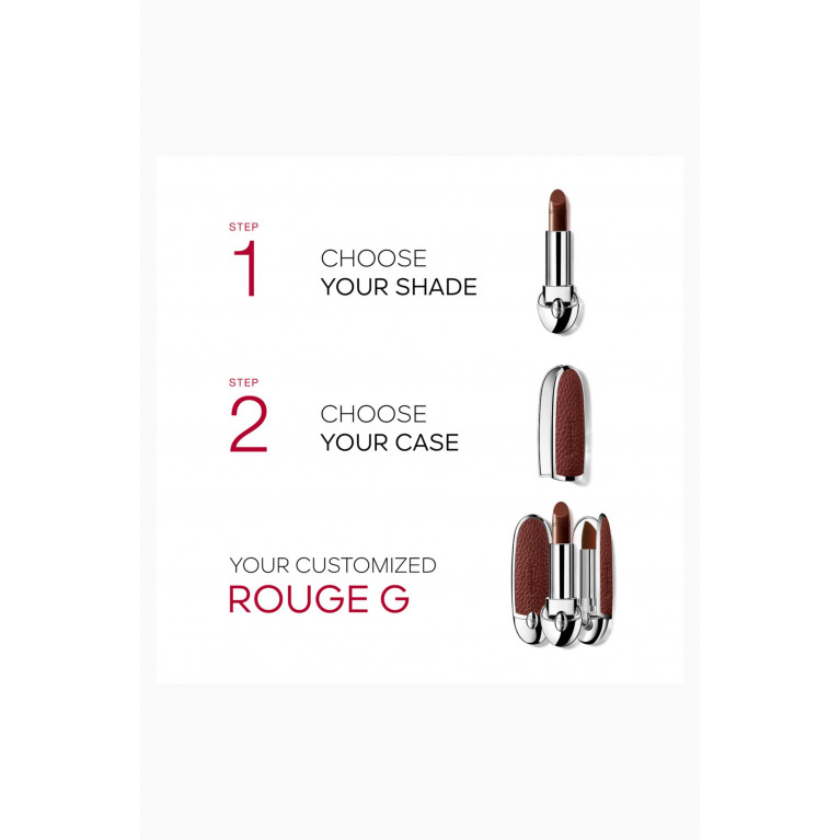 Guerlain - N°19 Deep Brown Rouge G Velvet Lipstick Refill, 3.5g