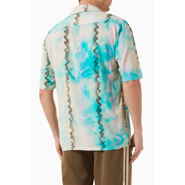Aries - Dune Hawaiian Shirt in Viscose