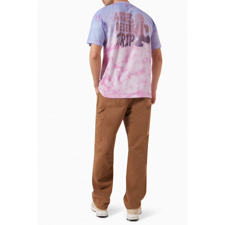 Aries - Desert Trip Dip-Dye T-shirt in Cotton