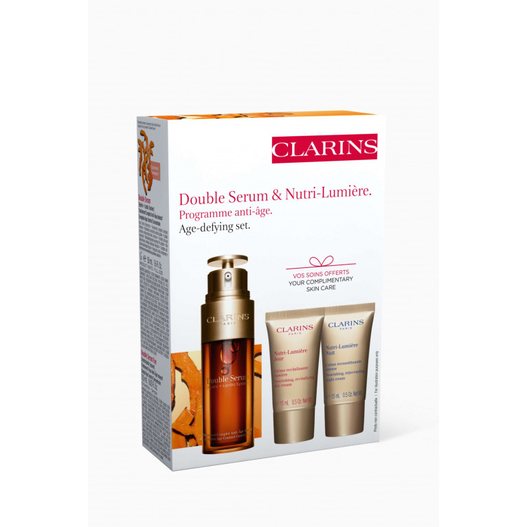 Clarins - Double Serum and Nutri-Lumière Set
