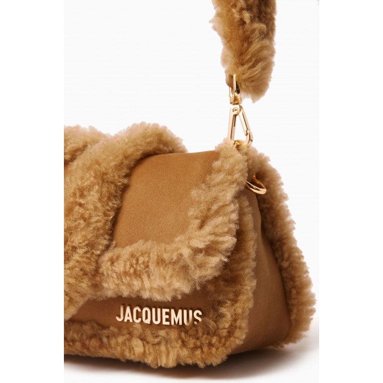 Jacquemus - Le Petit Bambimou Doux in Leather & Sherling