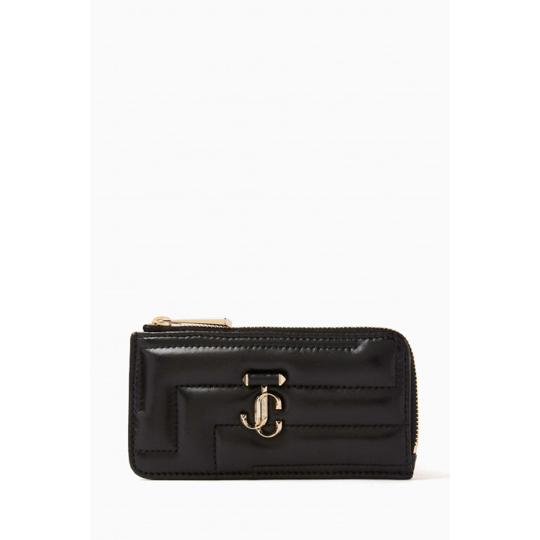 Jimmy Choo - Lise-Z Card Holder in Quilted Nappa Leather