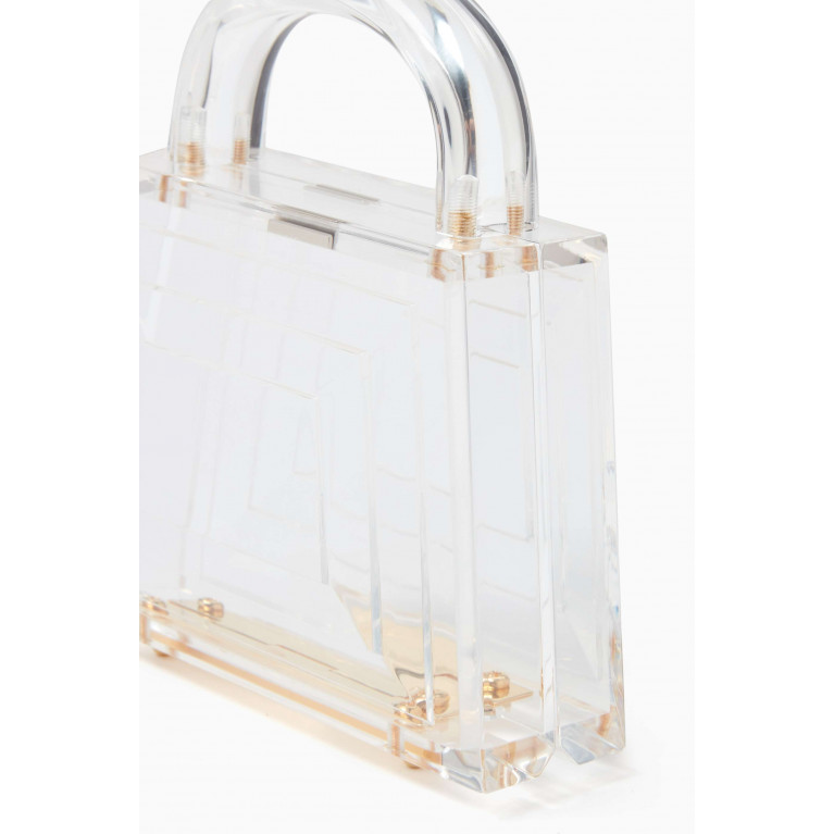 L'AFSHAR - Leora Top-handle Bag in Acrylic