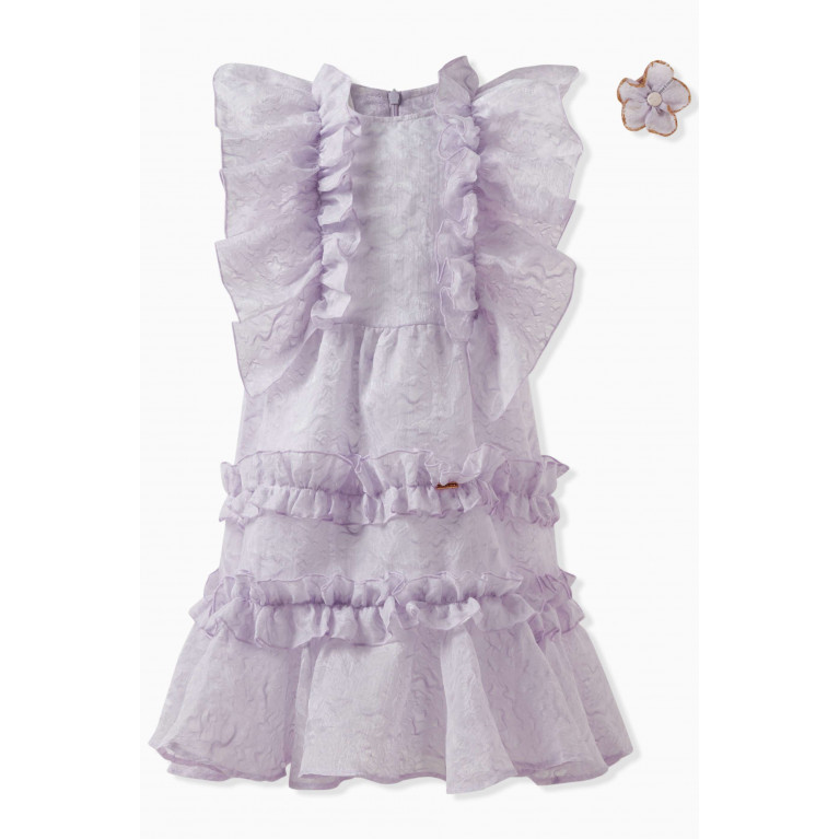 Poca & Poca - Ruffled Dress in Polyester