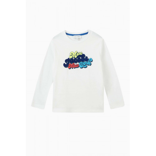 Marc Jacobs - Graphic Logo T-shirt in Organic Cotton White