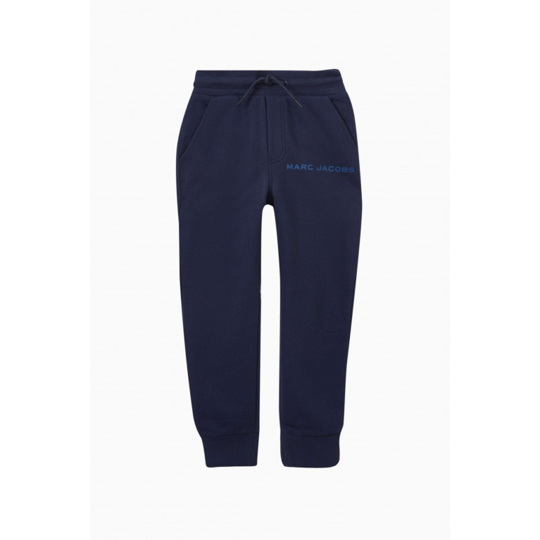 Marc Jacobs - Logo Sweatpants in Cotton Blend Colourless