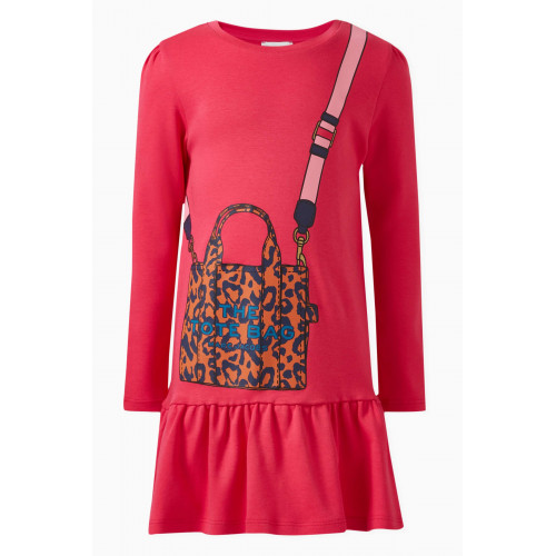 Marc Jacobs - Snapshot Bag Illustrated Dress in Cotton Pink