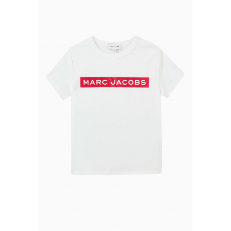 Marc Jacobs - Logo T-shirt in Cotton White