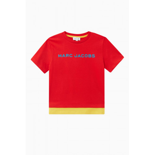 Marc Jacobs - Logo Print T-shirt in Cotton Red