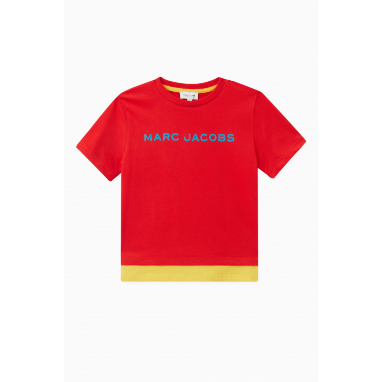 Marc Jacobs - Logo Print T-shirt in Cotton Red