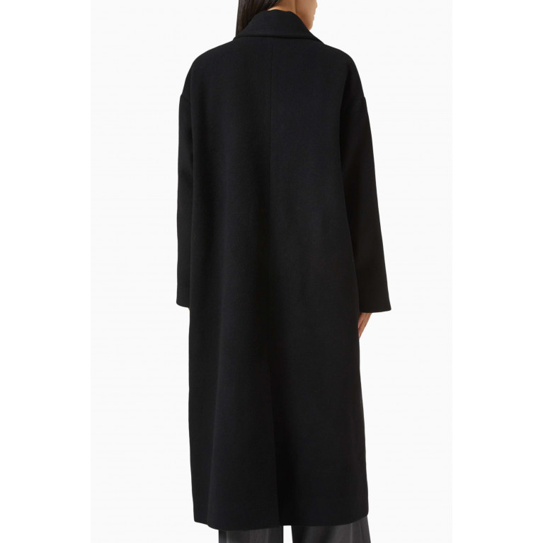 Bouguessa - Osa Oversized Long Coat in Wool