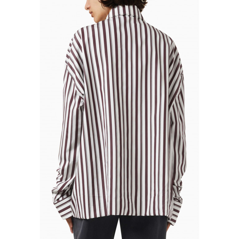 Bouguessa - Alba Oversized Double Shirt in Cotton