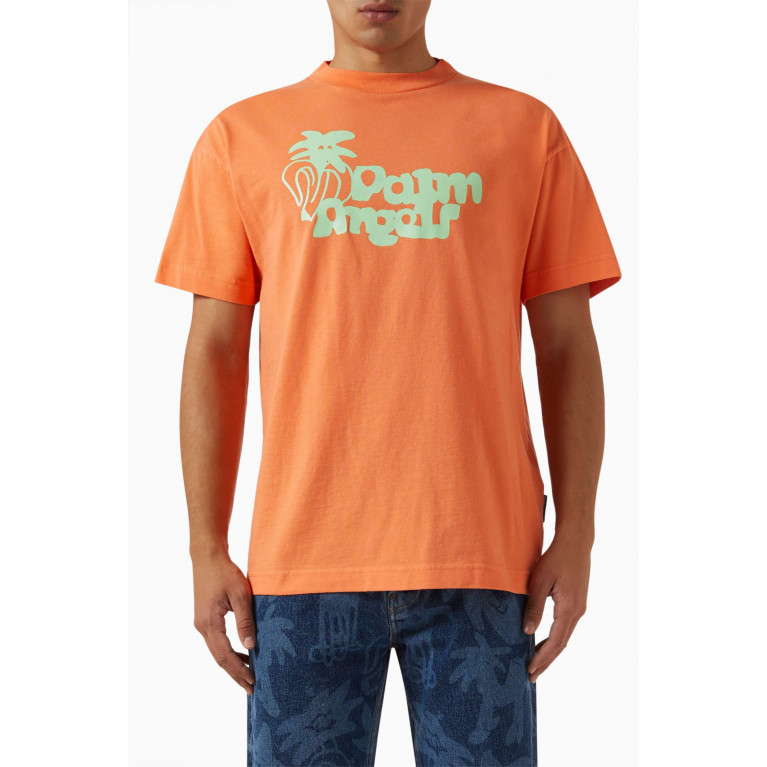 Palm Angels - Jimmy Classic T-shirt in Cotton-jersey