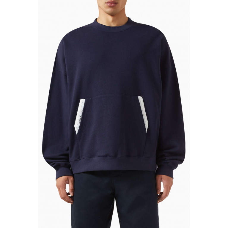 Palm Angels - Sartorial Tape Sweatshirt in Cotton-fleece