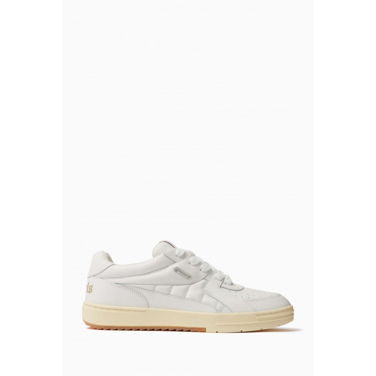 Palm Angels - Palm University Low Top Sneakers in Leather