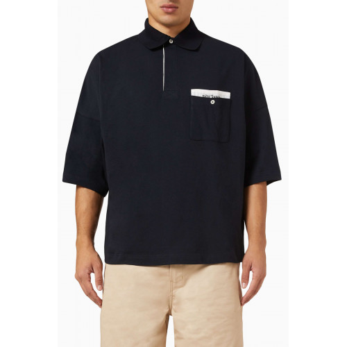 Palm Angels - Sartorial Tape Over Polo Shirt in Cotton