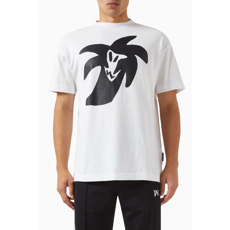 Palm Angels - Palmity United Classic T-shirt in Cotton-jersey
