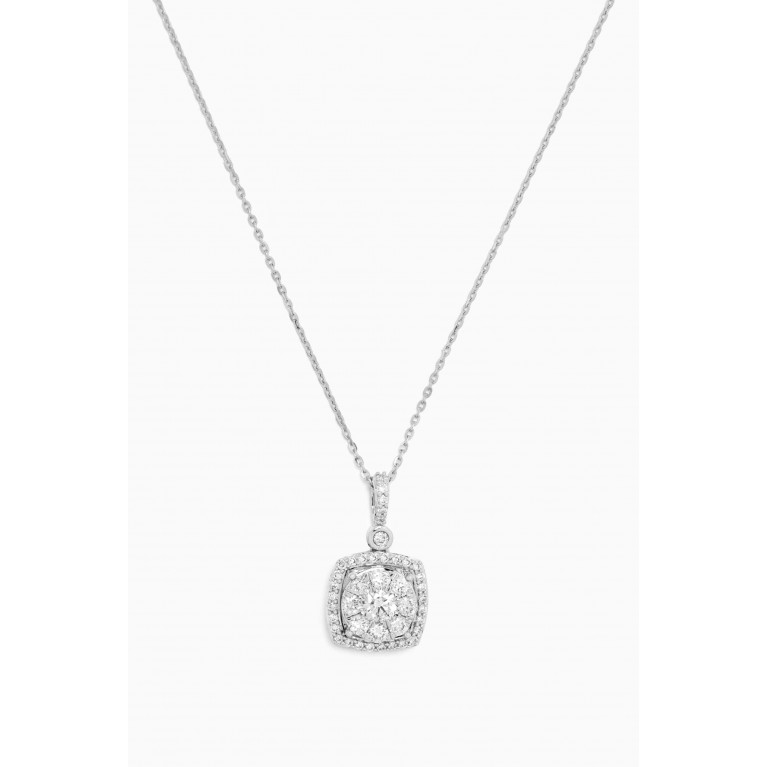 Damas - OneSixEight Siempre Diamond Necklace in 18kt White Gold