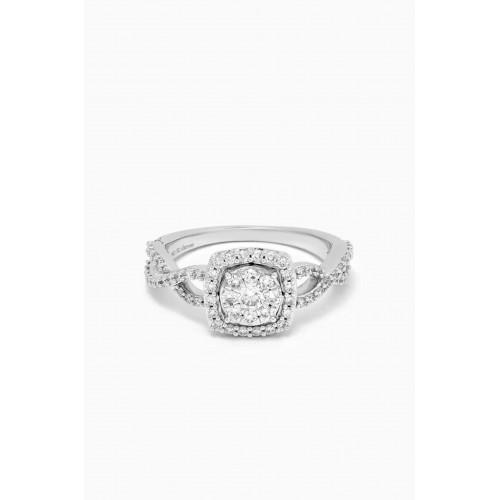 Damas - OneSixEight Siempre Diamond Ring in 18kt White Gold