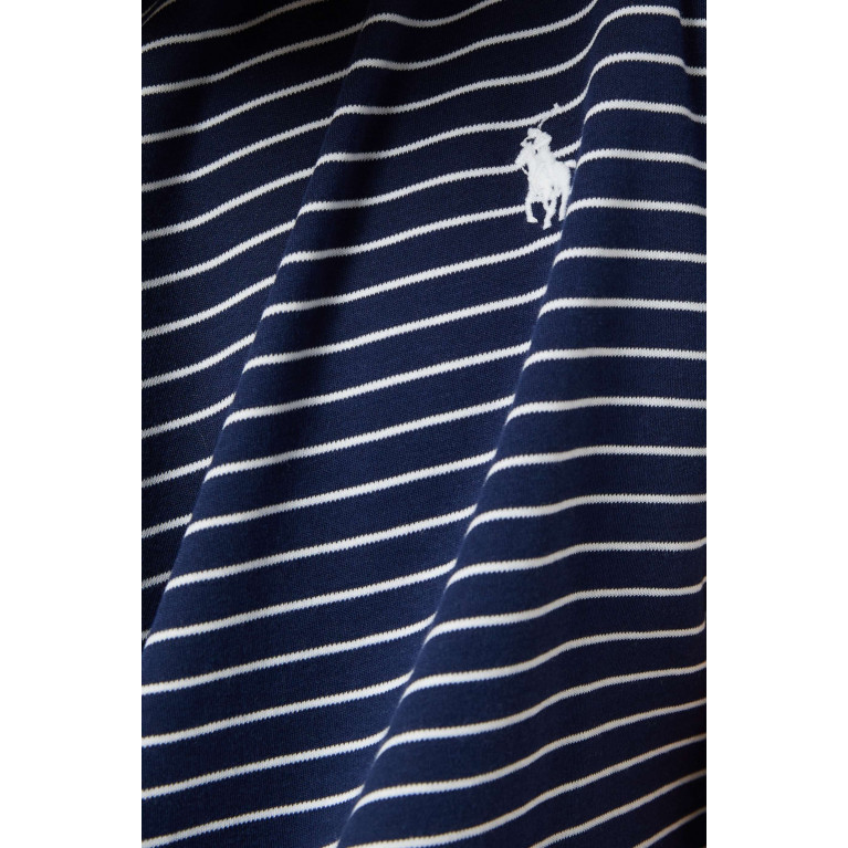 Polo Ralph Lauren - Striped Logo T-shirt in Cotton-interlock