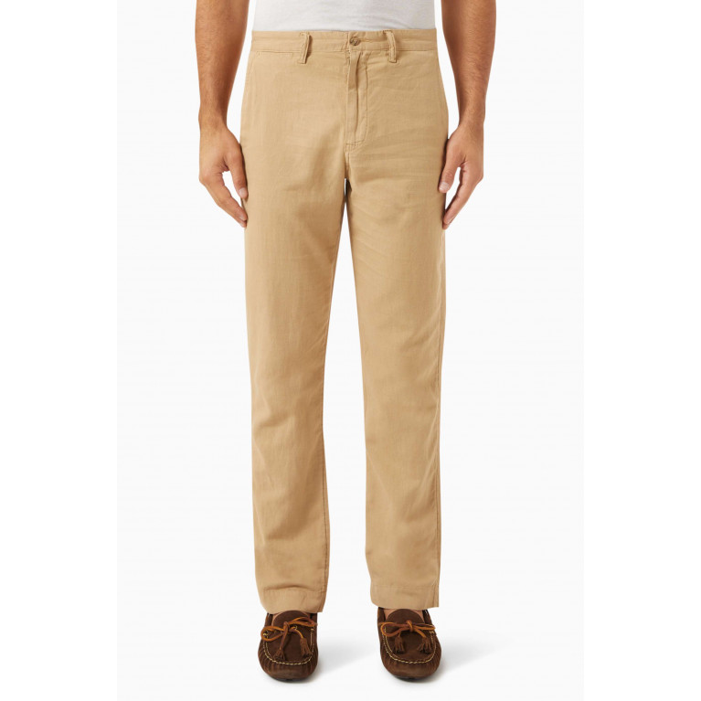 Polo Ralph Lauren - Bedford Straight-fit Pants in Linen-blend