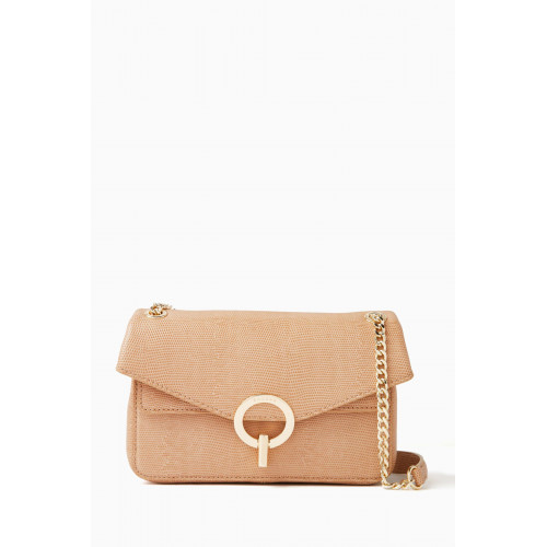 Sandro - Yza Pocket Disco Bag in Smooth Leather