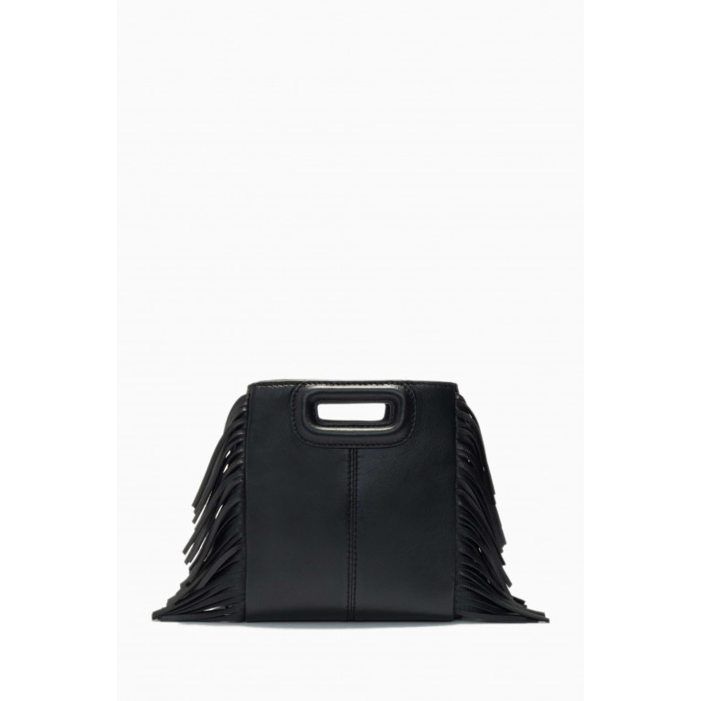 Maje - Mini M Patchwork Bag in Leather