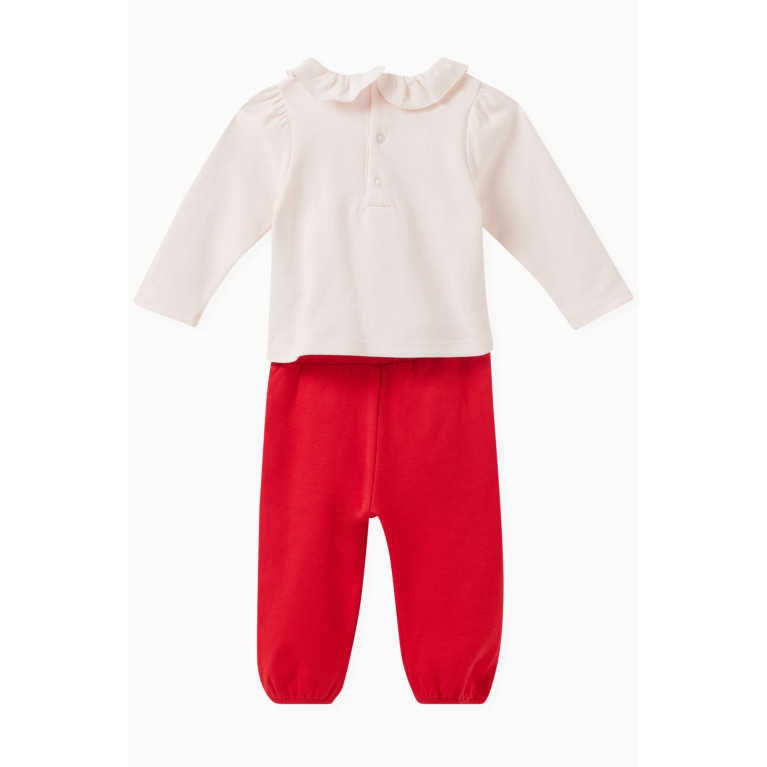 KENZO KIDS - T-shirt & Pant Set in Cotton