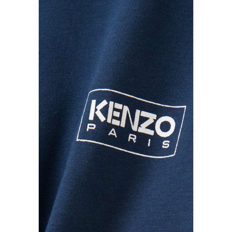 KENZO KIDS - Logo Leggings in Cotton Jersey
