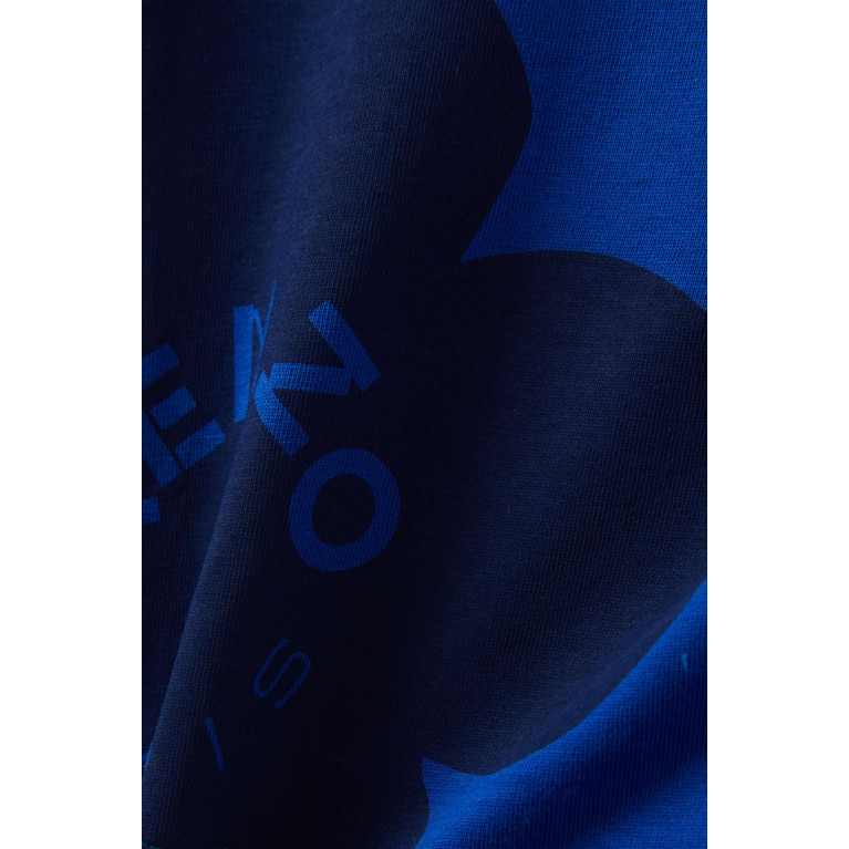 KENZO KIDS - Boke Flower Logo T-shirt in Cotton Jersey