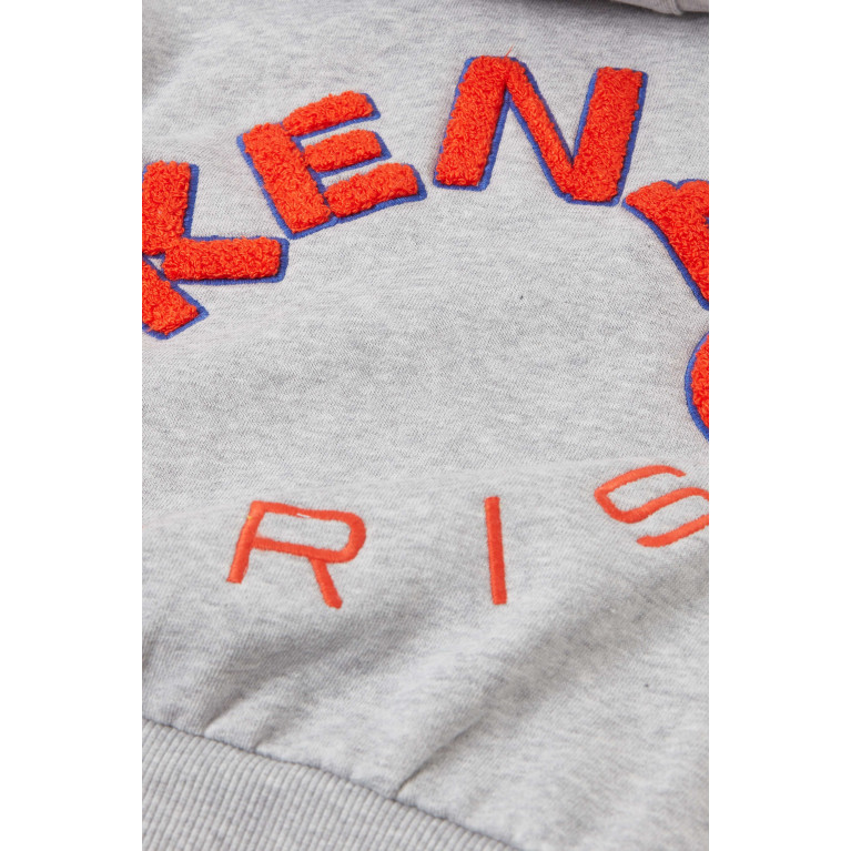KENZO KIDS - Logo Sweatshirt in Cotton Jersey