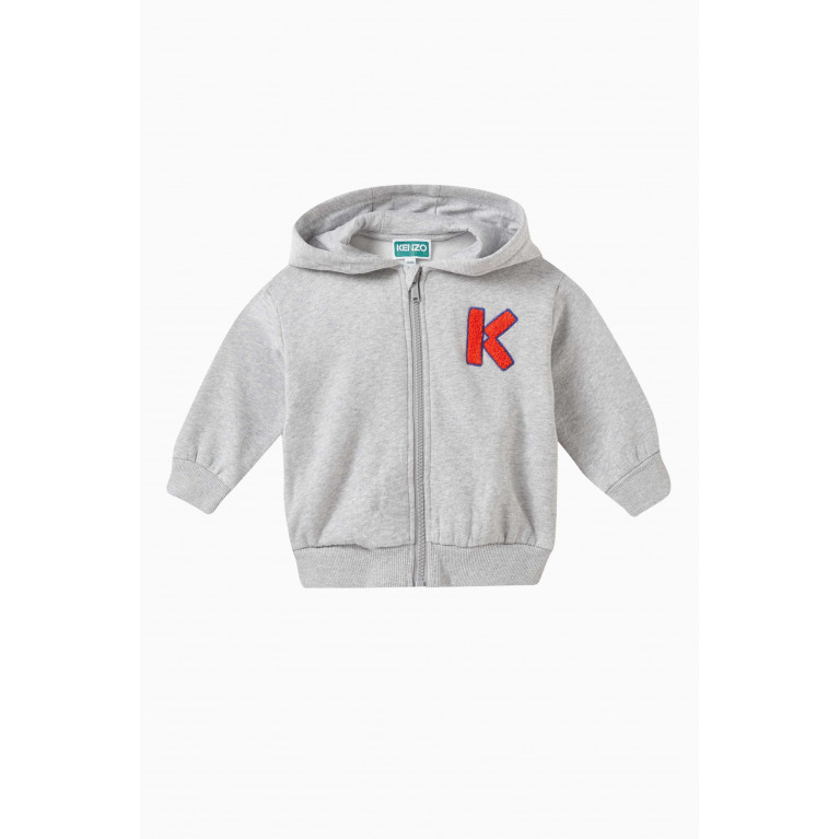 KENZO KIDS - Logo Sweatshirt in Cotton Jersey