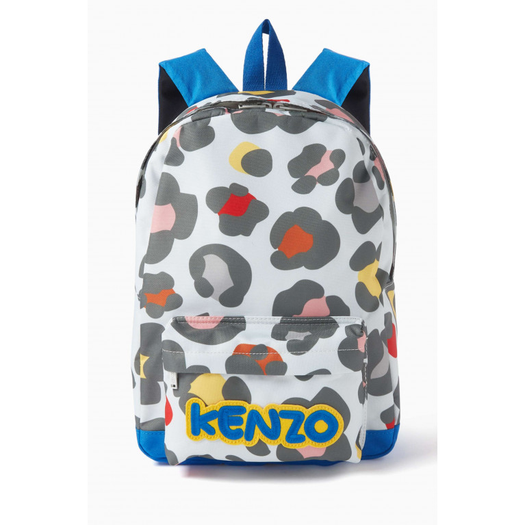 KENZO KIDS - Logo Backpack in Nylon