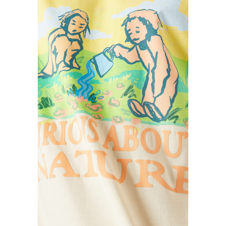 Market - Curious About Nature Graphic T-shirt in Cotton-jersey