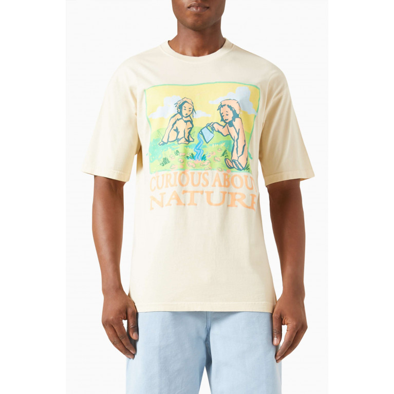 Market - Curious About Nature Graphic T-shirt in Cotton-jersey