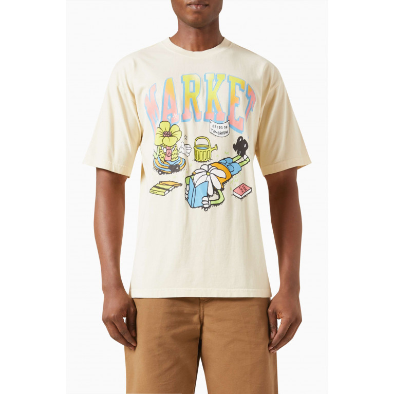 Market - Seeds of Tomorrow T-shirt in Cotton-jersey