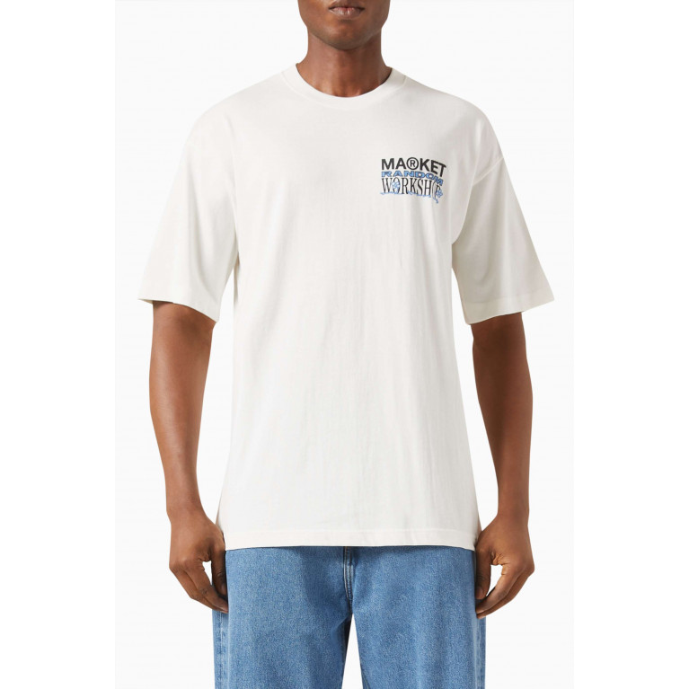 Market - Flowerbed T-shirt in Cotton-jersey