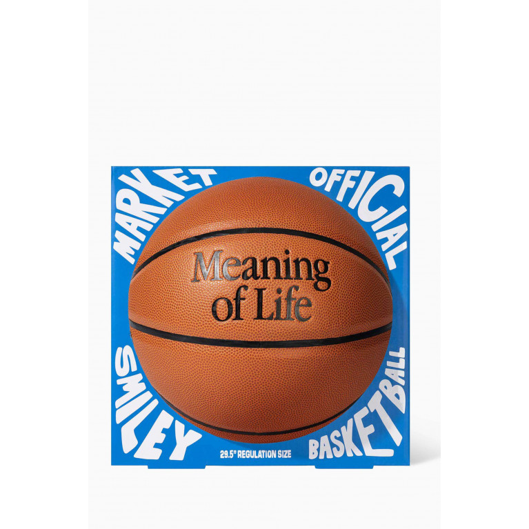 Market - Meaning of Life Basketball in Rubber
