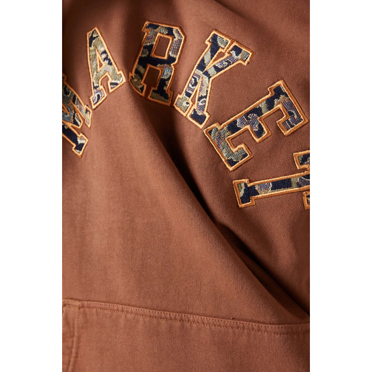 Market - Rug Dealer Arc Embroidered Sweatshirt in Cotton-fleece Brown