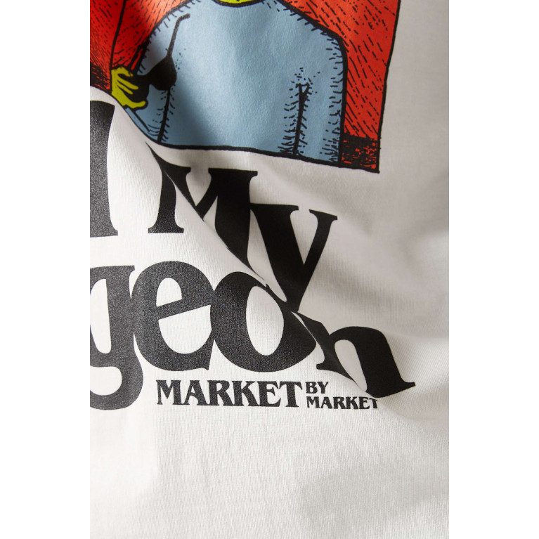 Market - Smiley® Graphic-print T-shirt in Cotton-jersey Neutral