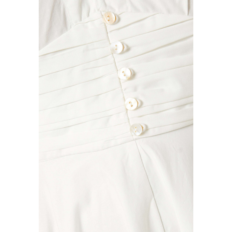 Twinkle Hanspal - Milah Midi Dress in Cotton-poplin