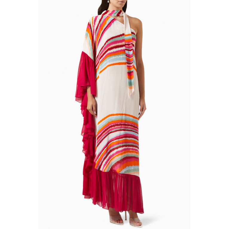 Twinkle Hanspal - Celo One-shoulder Dress in Crepe