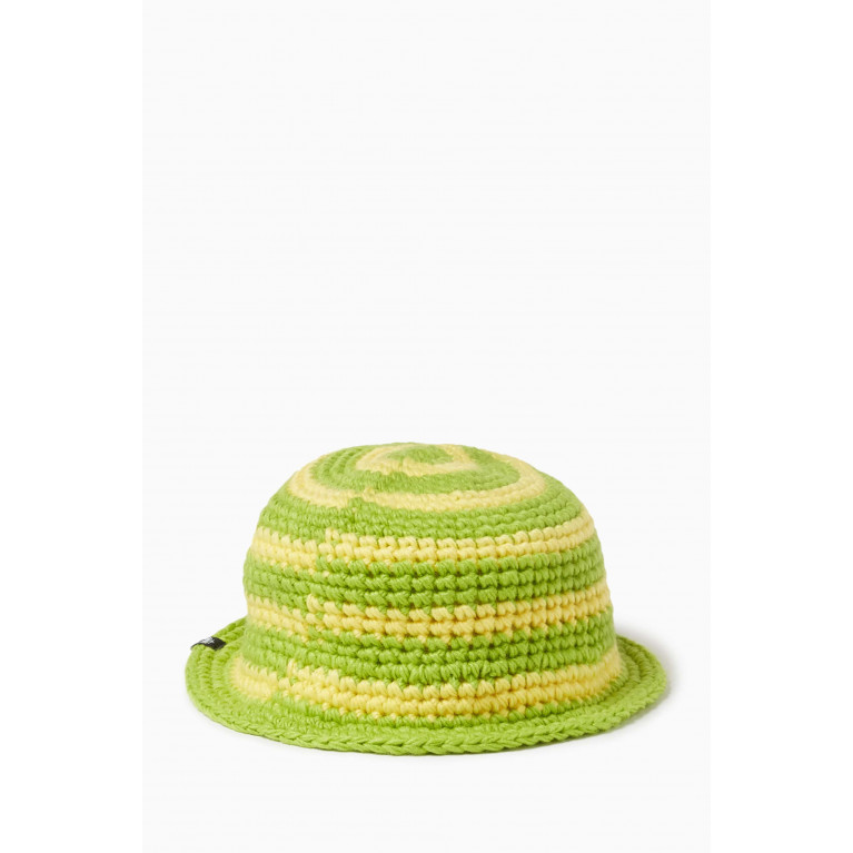 Stussy - Swirl Bucket Hat in Acrylic Knit