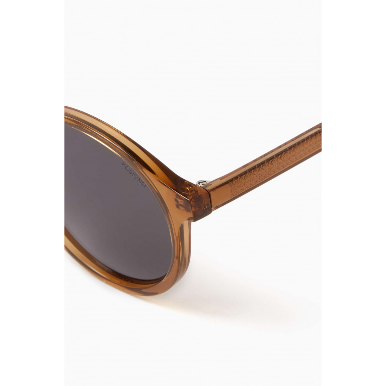 Komono - Archie Grand Round Sunglasses in Eco Acetate