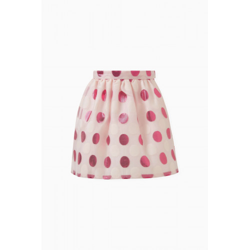 Hucklebones - Polka Dot Skirt in Polyester