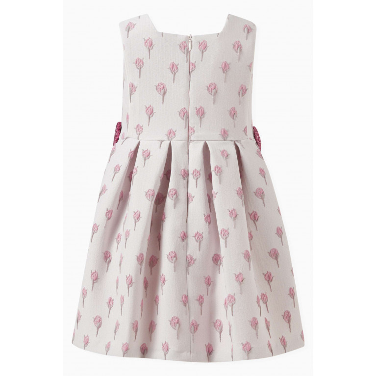 Hucklebones - Pinafore Floral Dress in Polyester